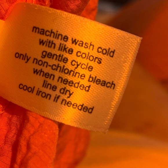 LANE BRYANT Coral Melon Orange Tie-Front Over piece Shrug Crop Plus Size 18/20 - Picture 8 of 15